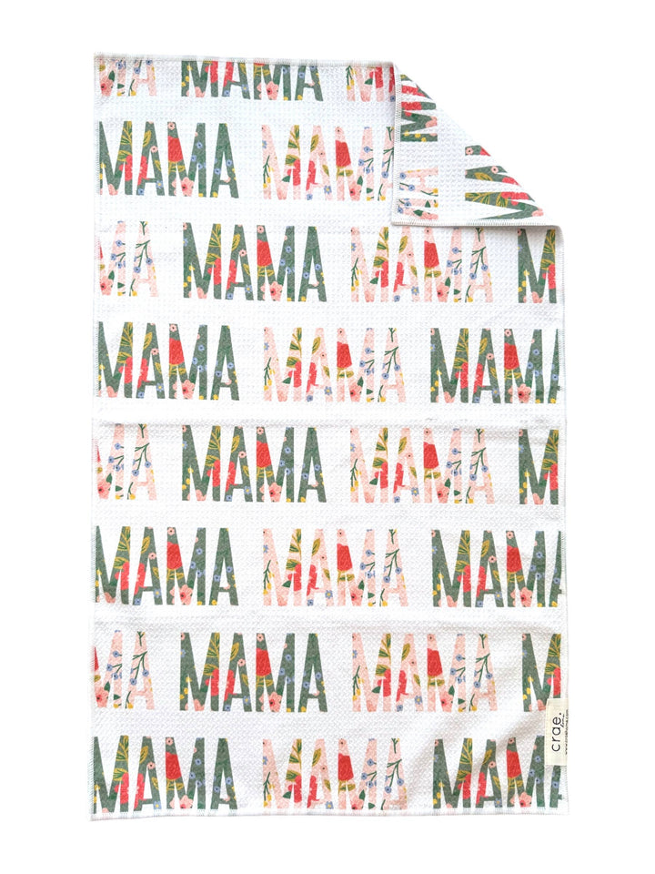 Mama: Double-Sided Hand Towel