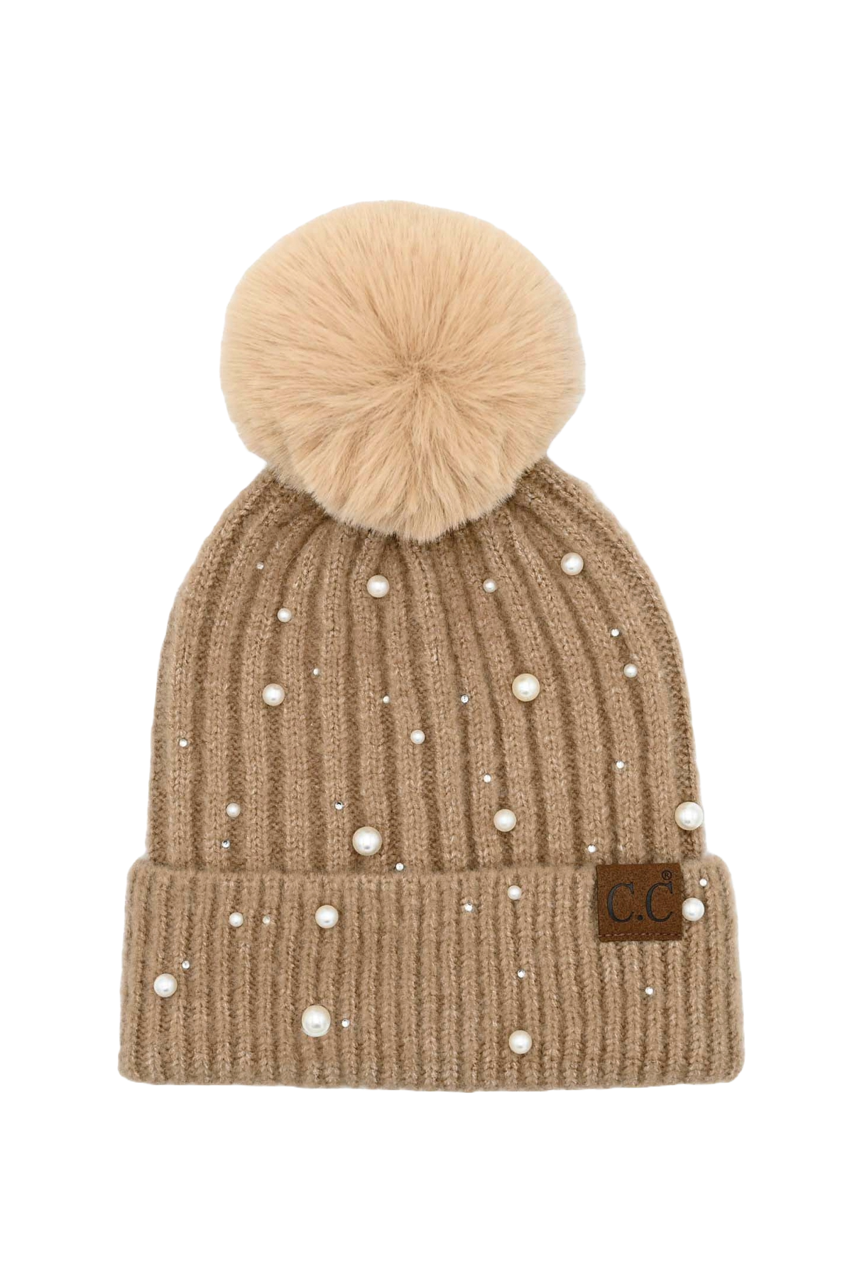 Brown Pearl Hat