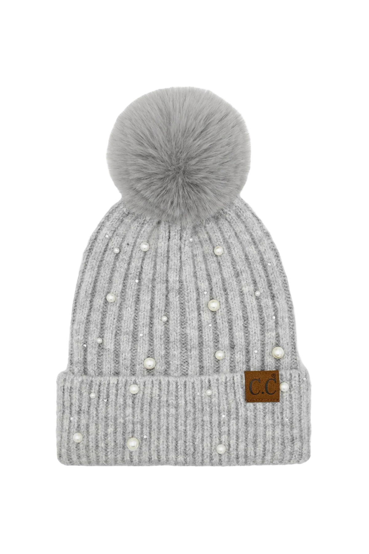 Grey Pearl Hat