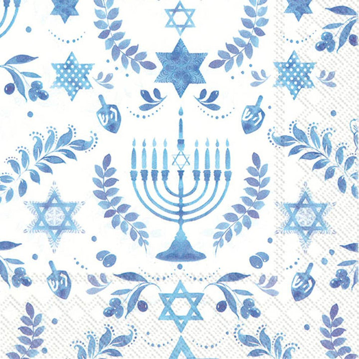 Paper Cocktail Napkins- Hanukkah