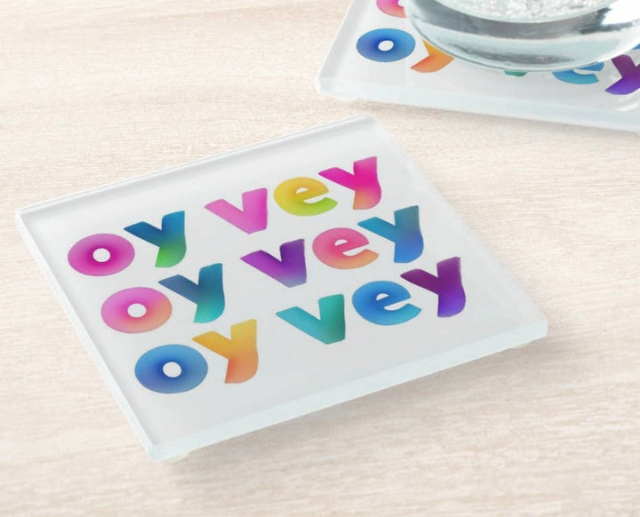 Oy Vey Coaster Set