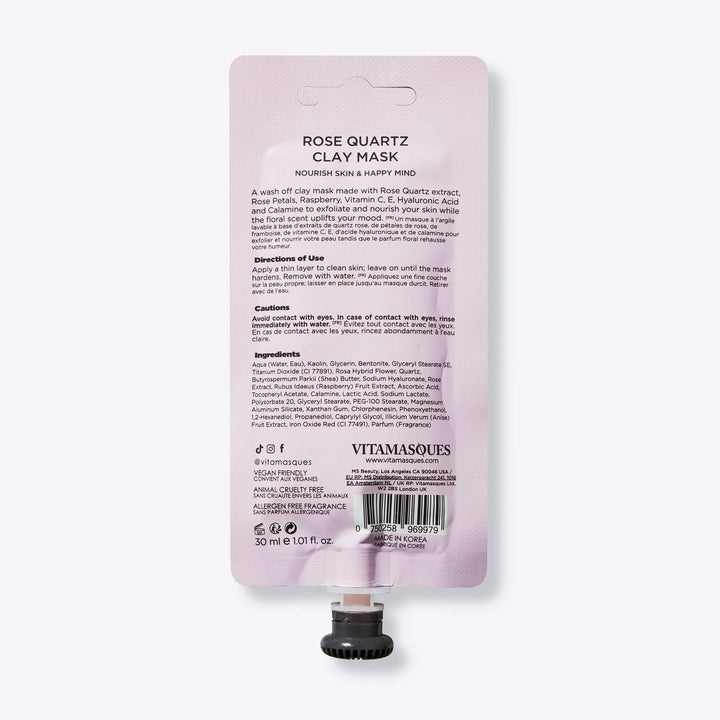 Rose Quartz Clay Mud Mask