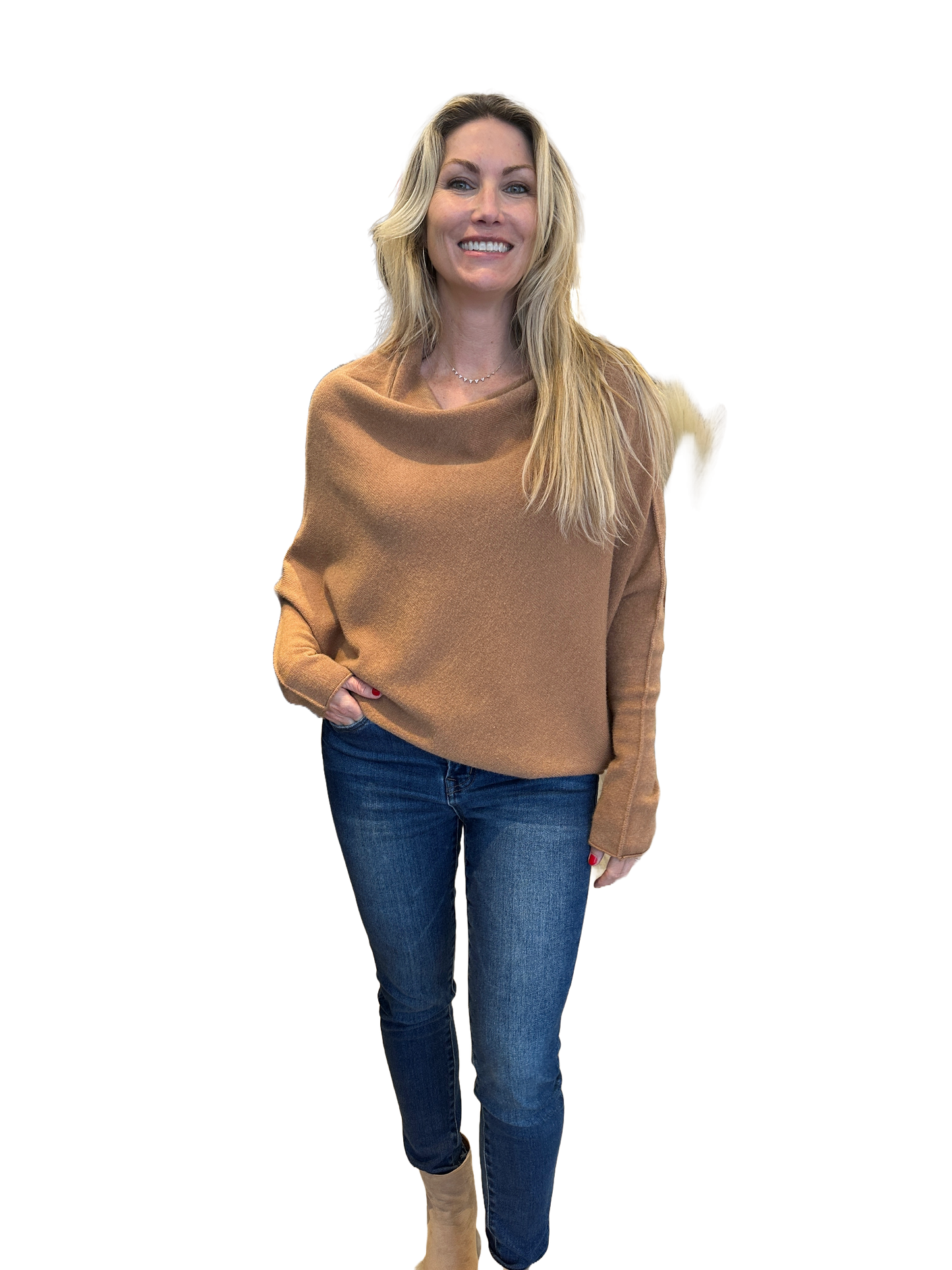 The Debbie Sweater- Brown