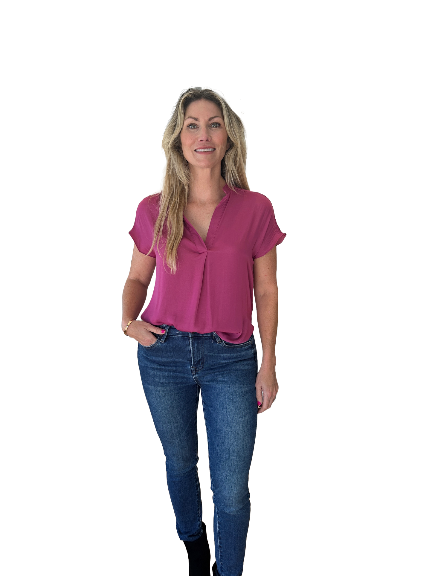 The Ashlyn Top- Purple