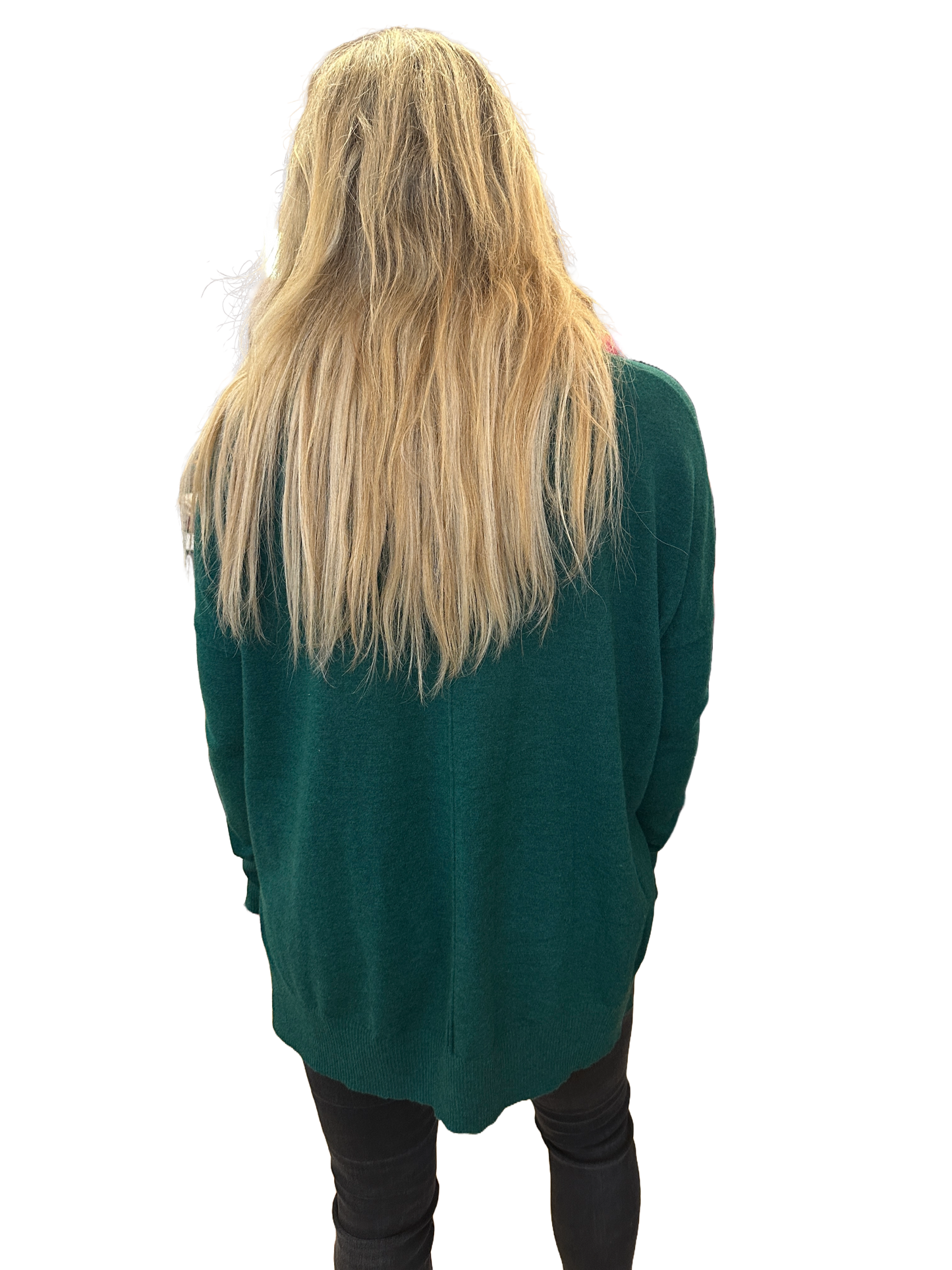 The Miranda Sweater- Pine Green