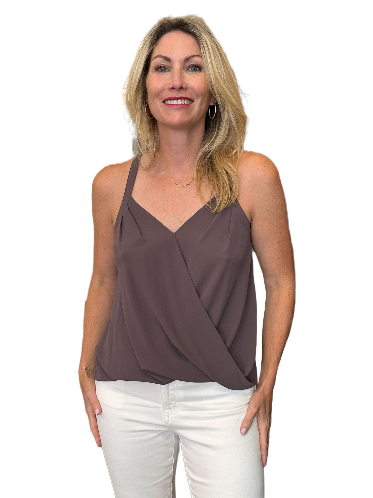 The Chelsea Top- Mauve