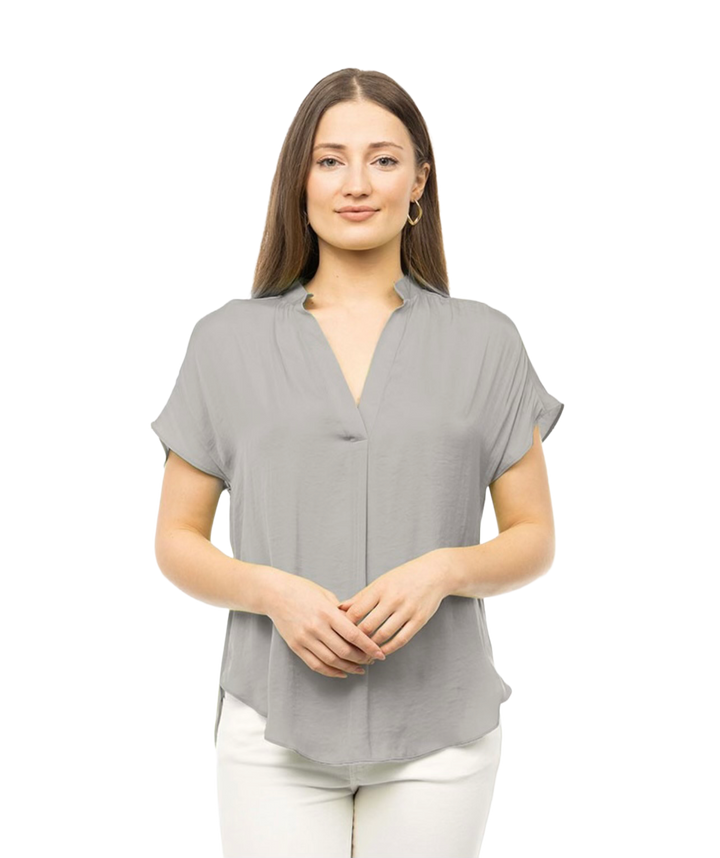 The Ashlyn Top- Grey