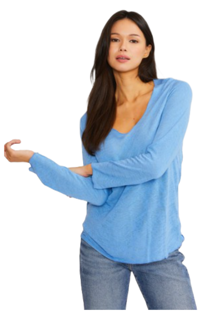 The Ashton Top- Blue