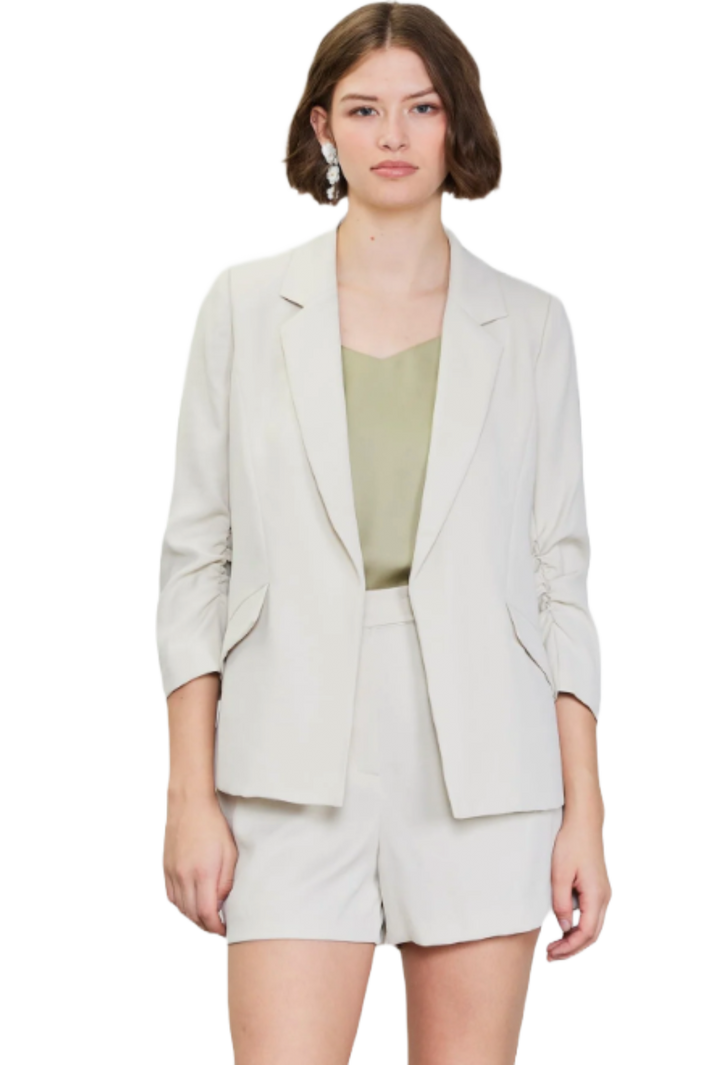 The Haylee Blazer- Oyster