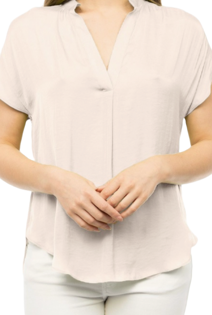 The Ashlyn Top- Cream