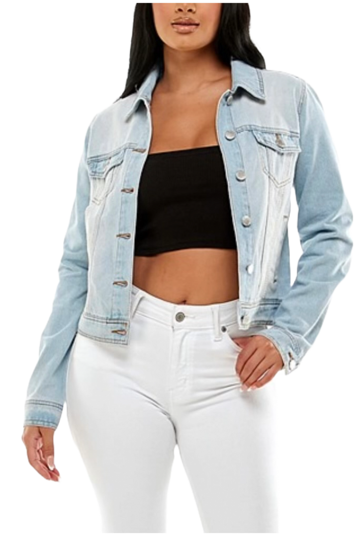 The Blaise Jacket- Light Denim