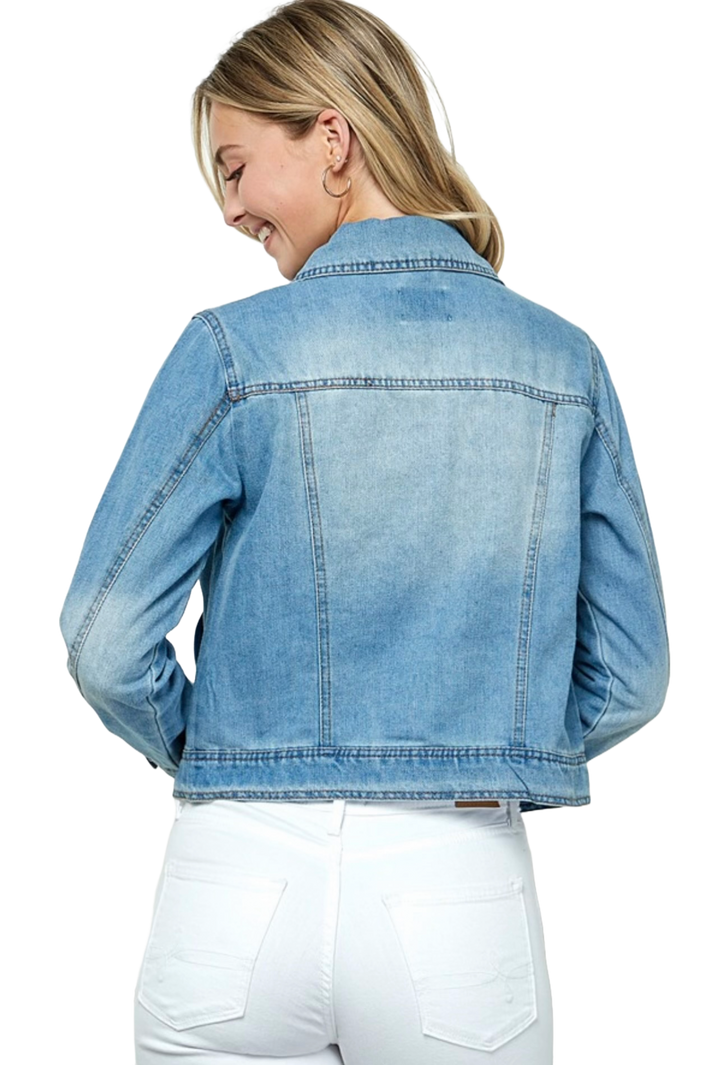 The Blaise Jacket- Denim