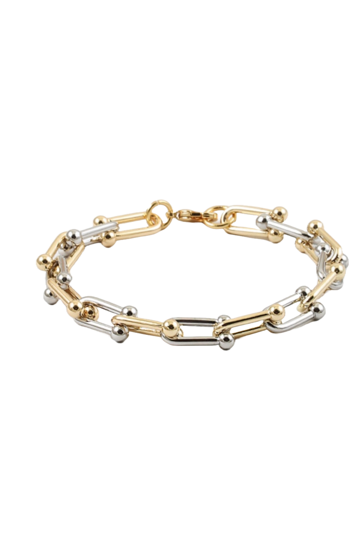 The Mia Bracelet- Mixed Metal