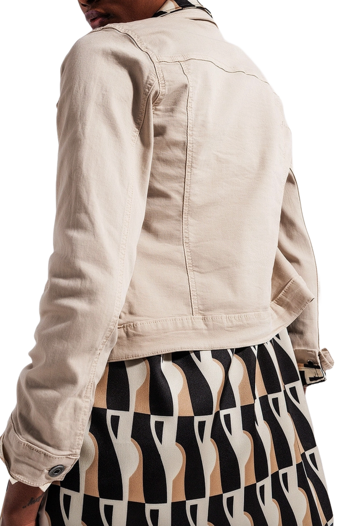 The Colette Jacket- Beige