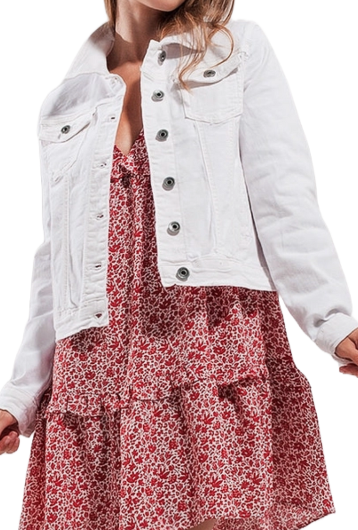 The Colette Jacket- White