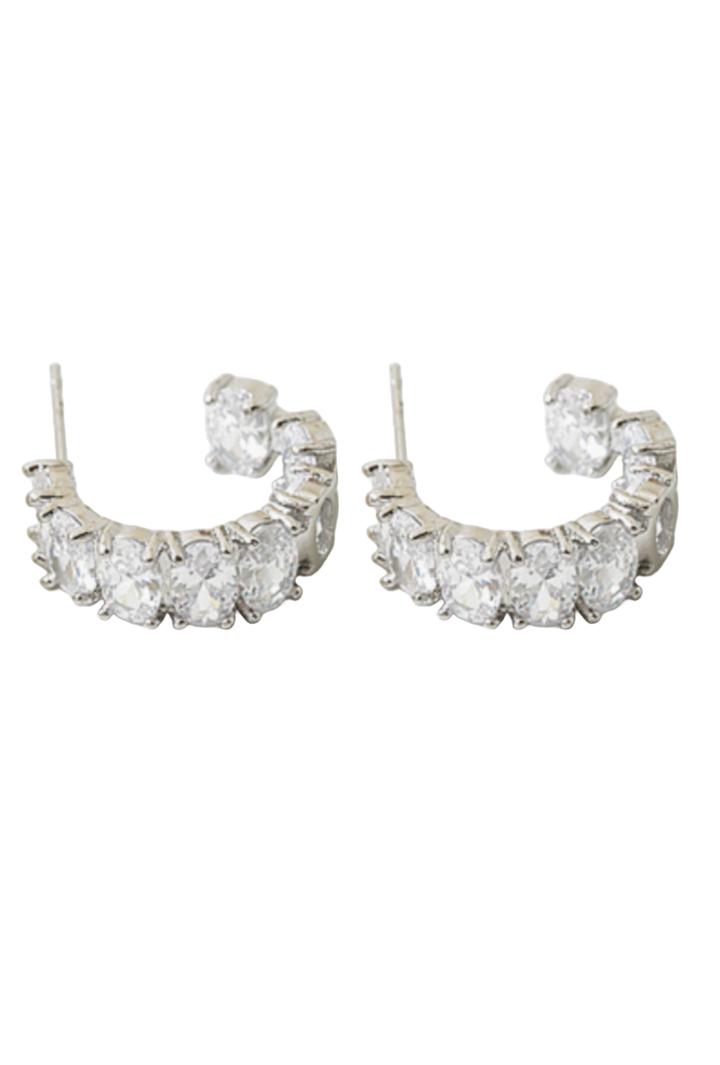 The Nadia Earring- Silver