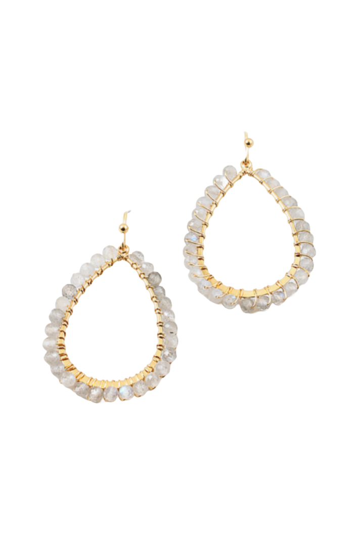 The Elara Earring- Grey