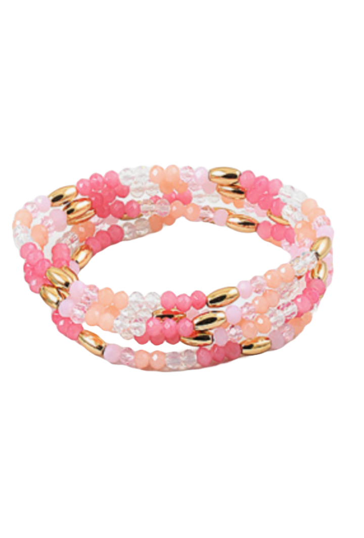The Lanara Bracelet- Pink Mix