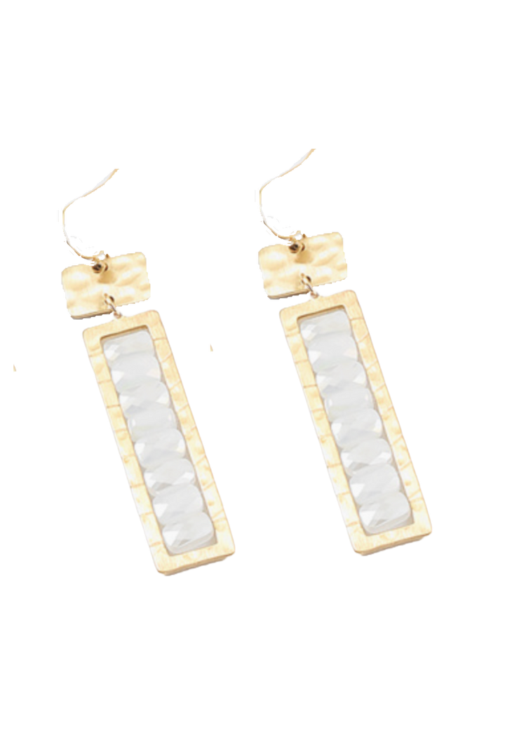 The Tatum Earring- White
