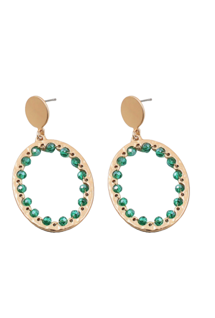 The Eileen Earring- Green