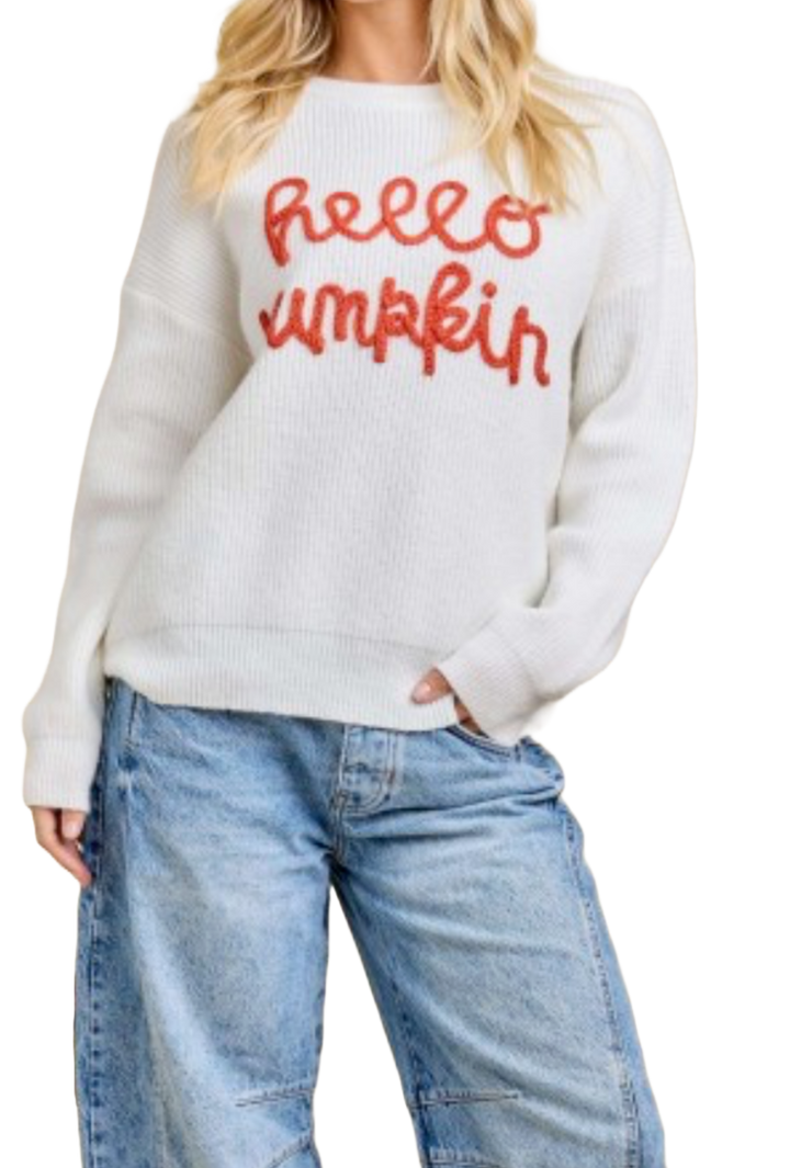 The Pumpkin Sweater