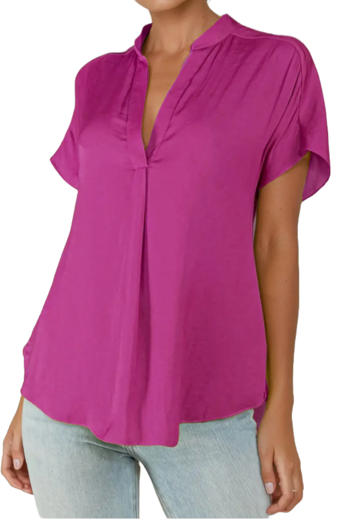 The Ashlyn Top- Purple