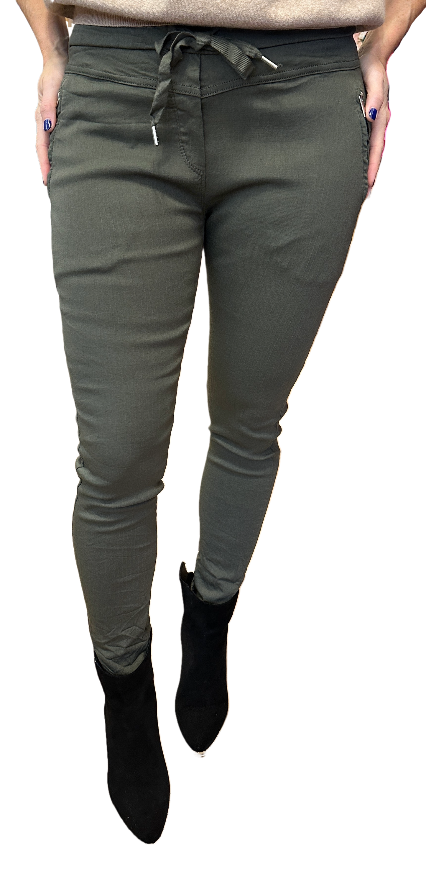 The Payton Pant- Dark Olive