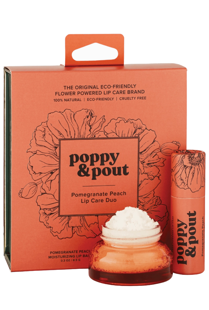 Pomegranate Peach Lip Care Duo
