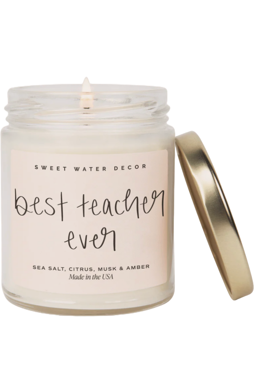 "Best Teacher Ever" Candle