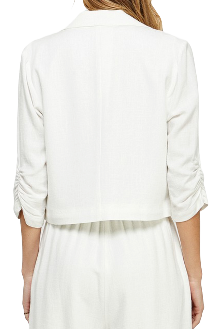 The Emily Blazer- White