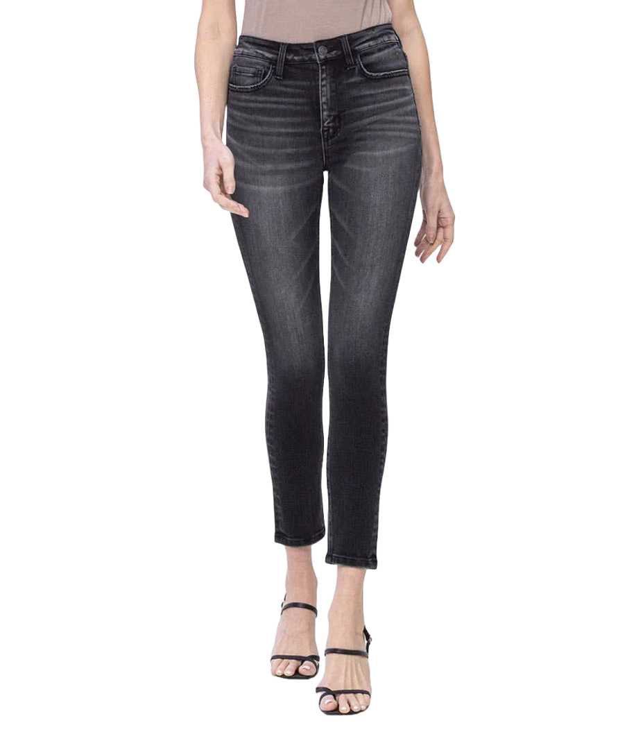 Black High Rise Skinny Jean