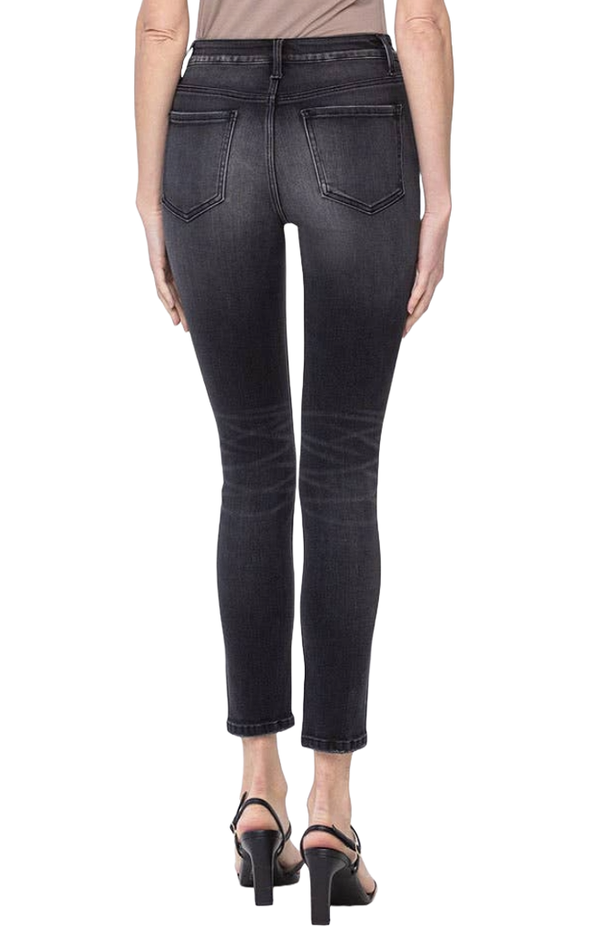 Black High Rise Skinny Jean