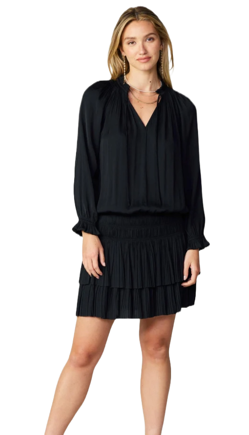 The Aerin Mini Dress- Black