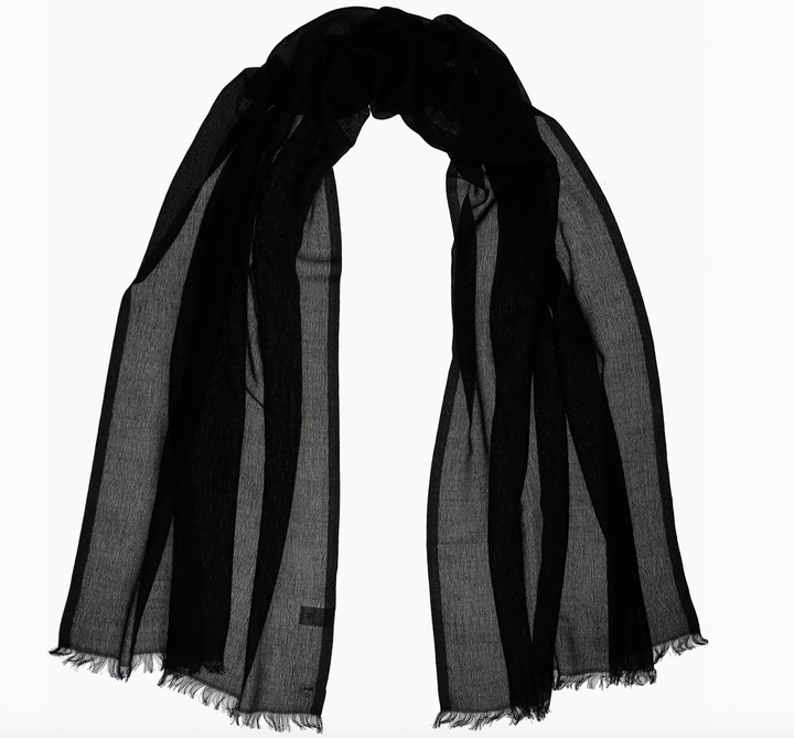 Metallic Evening Wrap- Black