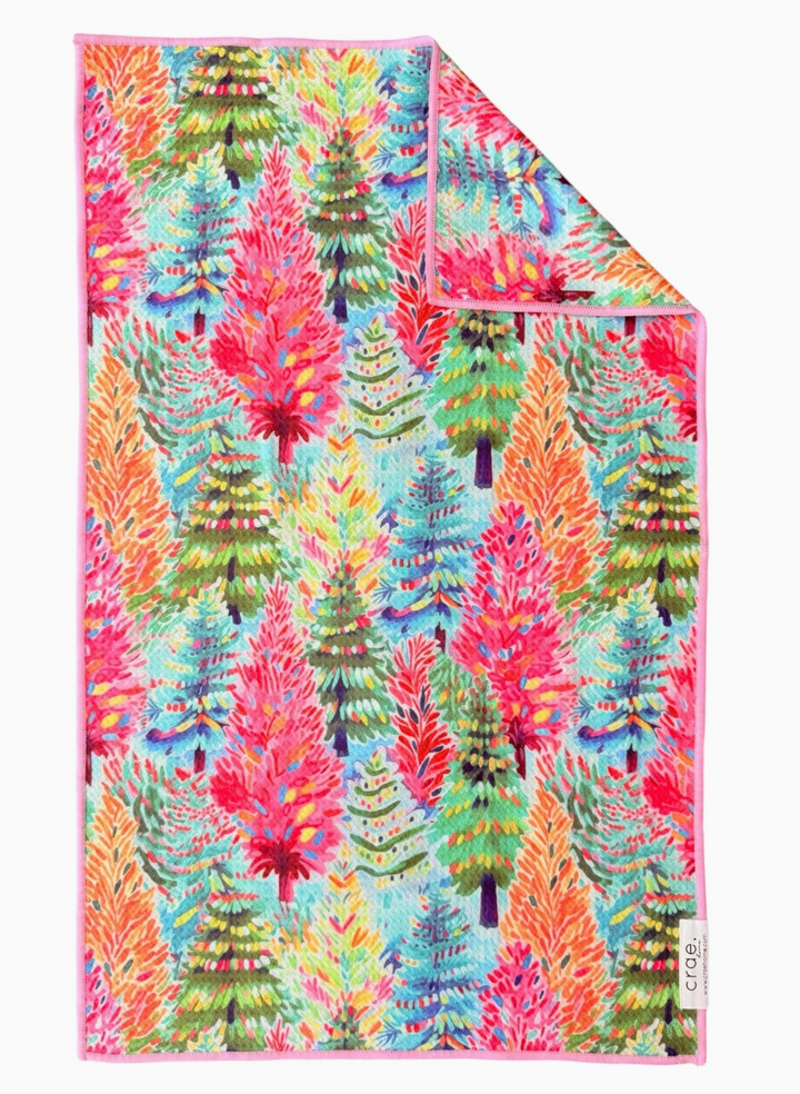Glimmer Glamour Forest: Double-Sided Hand Towel