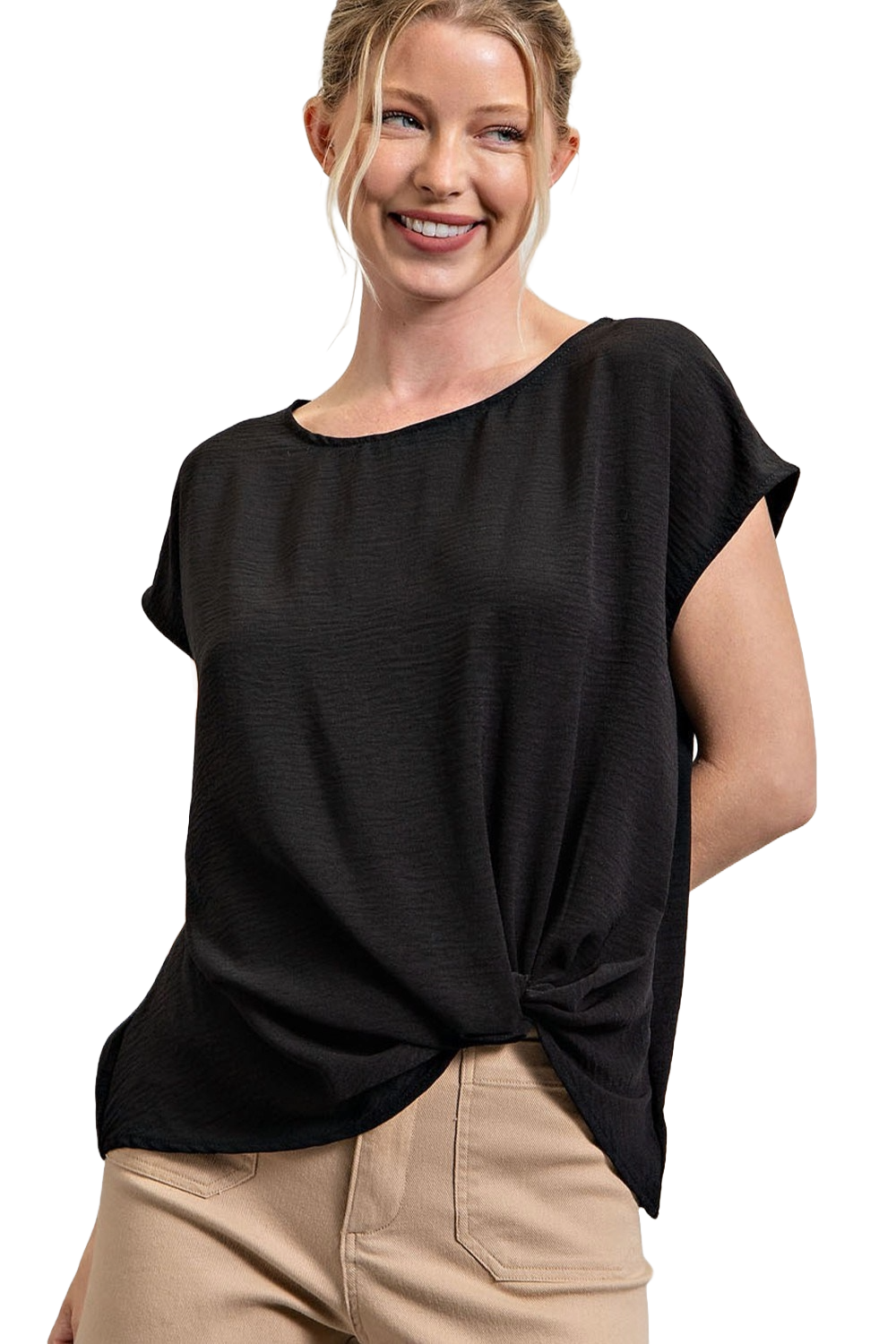 The Adeliaide Top- Black