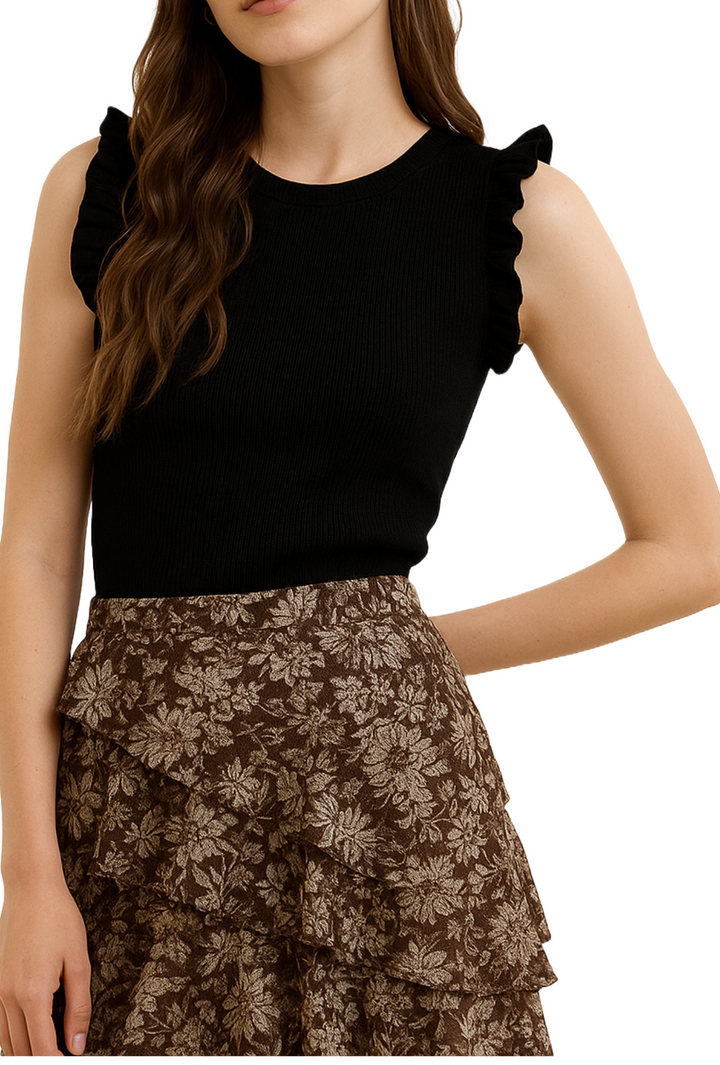 The Gwen Top- Black