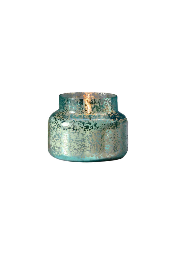 Volcano Aqua Opaline Signature Candle, 8oz