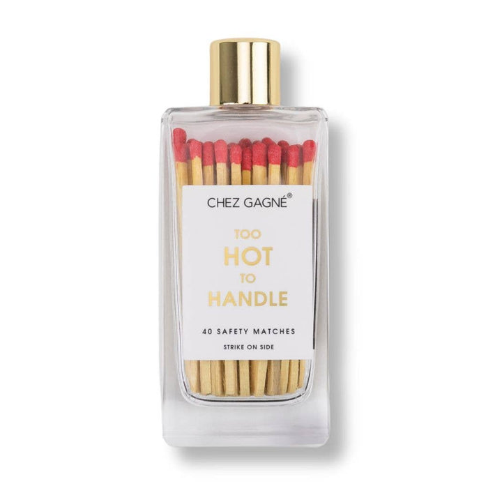 Too Hot To Handle - Glass Bottle Matches