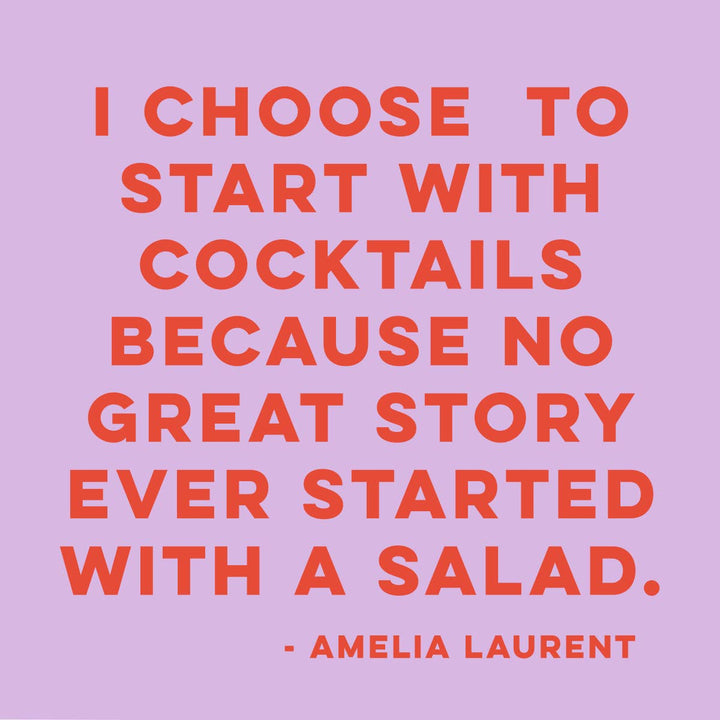 Funny Cocktail Napkins | Salad