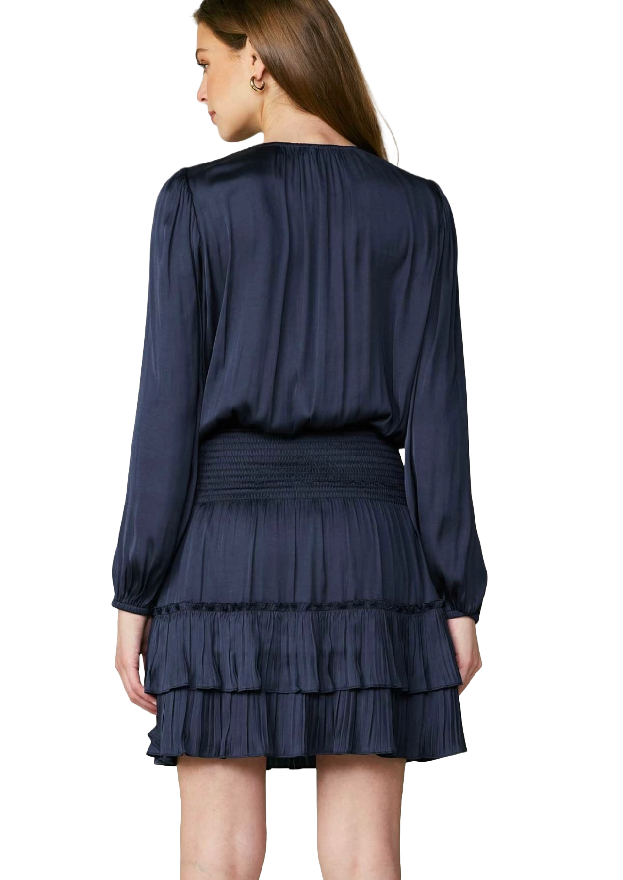 The Tania Mini Dress- Blue