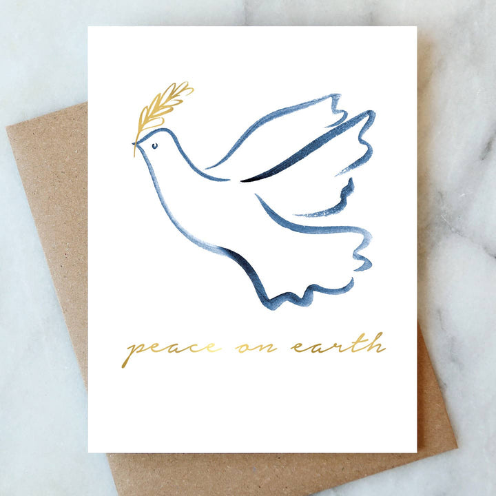 Dove Peace Greeting Card | Christmas Holiday Card