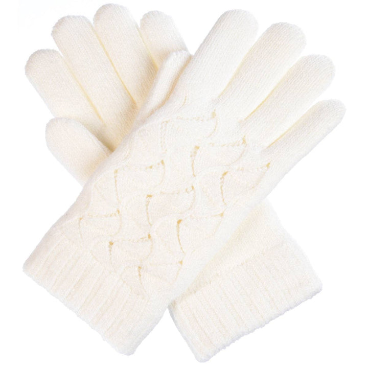 Solid Lining Knit Gloves- Choose Color