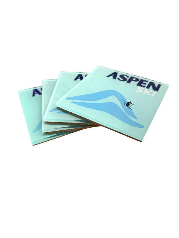 Acrylic  Coasters - Aspen- Set of 4