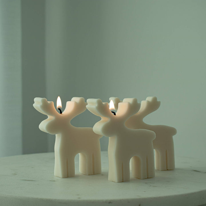 Reindeer Candle