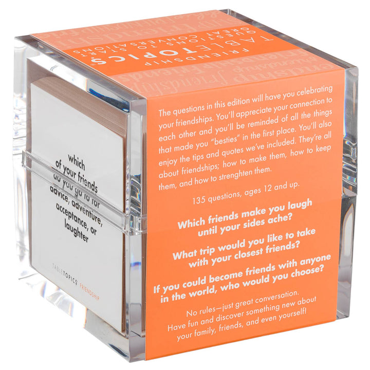 TABLETOPICS FRIENDSHIP - Conversation Game for Friends