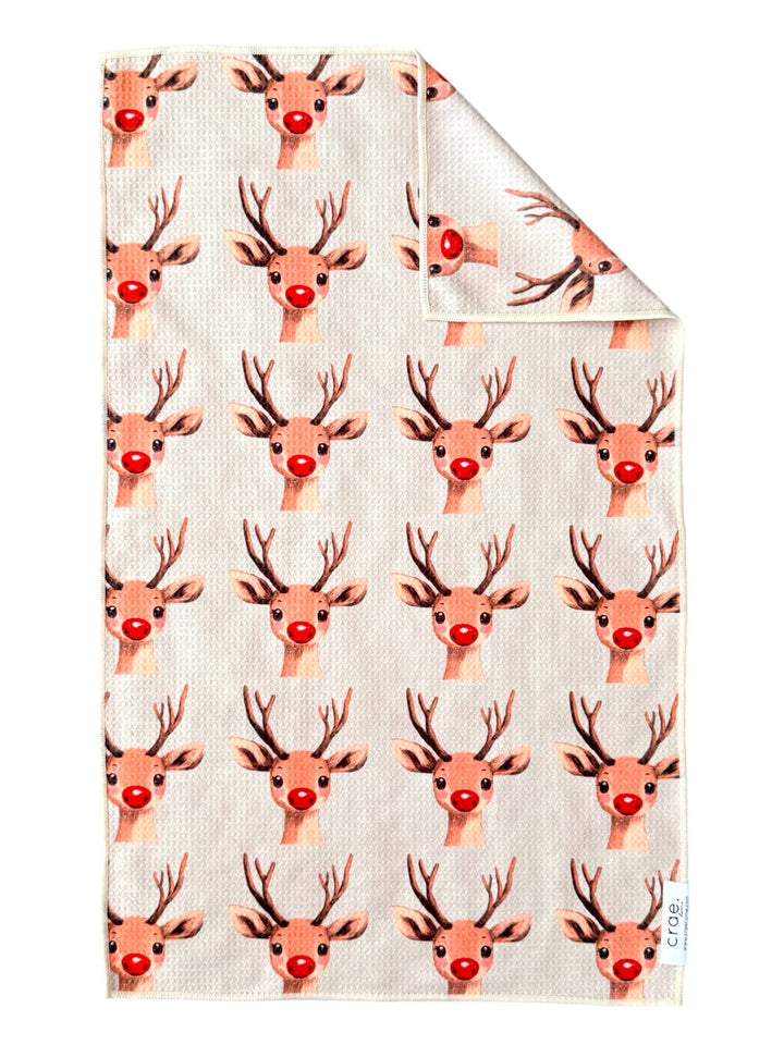 Won't You Guide My Sleigh?: Double-Sided Hand Towel