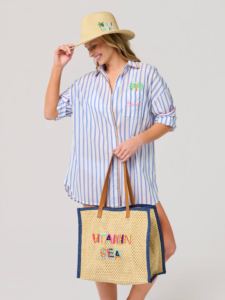 "VITAMIN SEA" TOTE