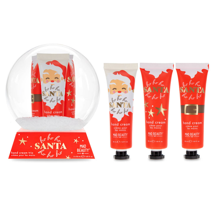 Ho Ho Ho Snow Globe Hand Cream Trio