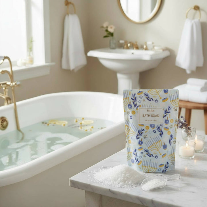 Hanukkah Bath Soak-  Menorah  🕎